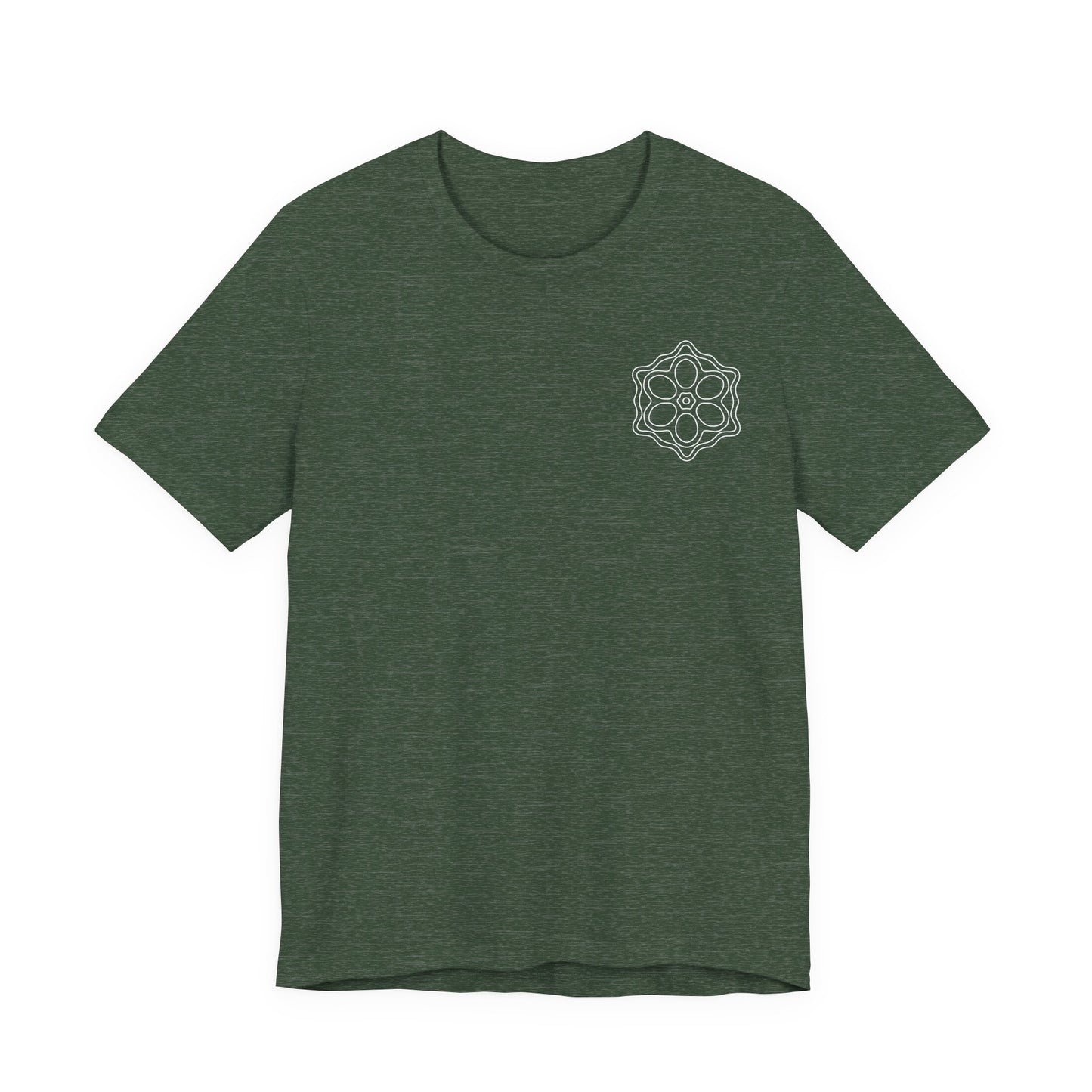 Unisex Boho Mandala Tee, Relaxed Fit Cotton Shirt, Perfect for Yoga Lovers, Meditation, Gift for Her, Vacation Wear, Everyday Comfort