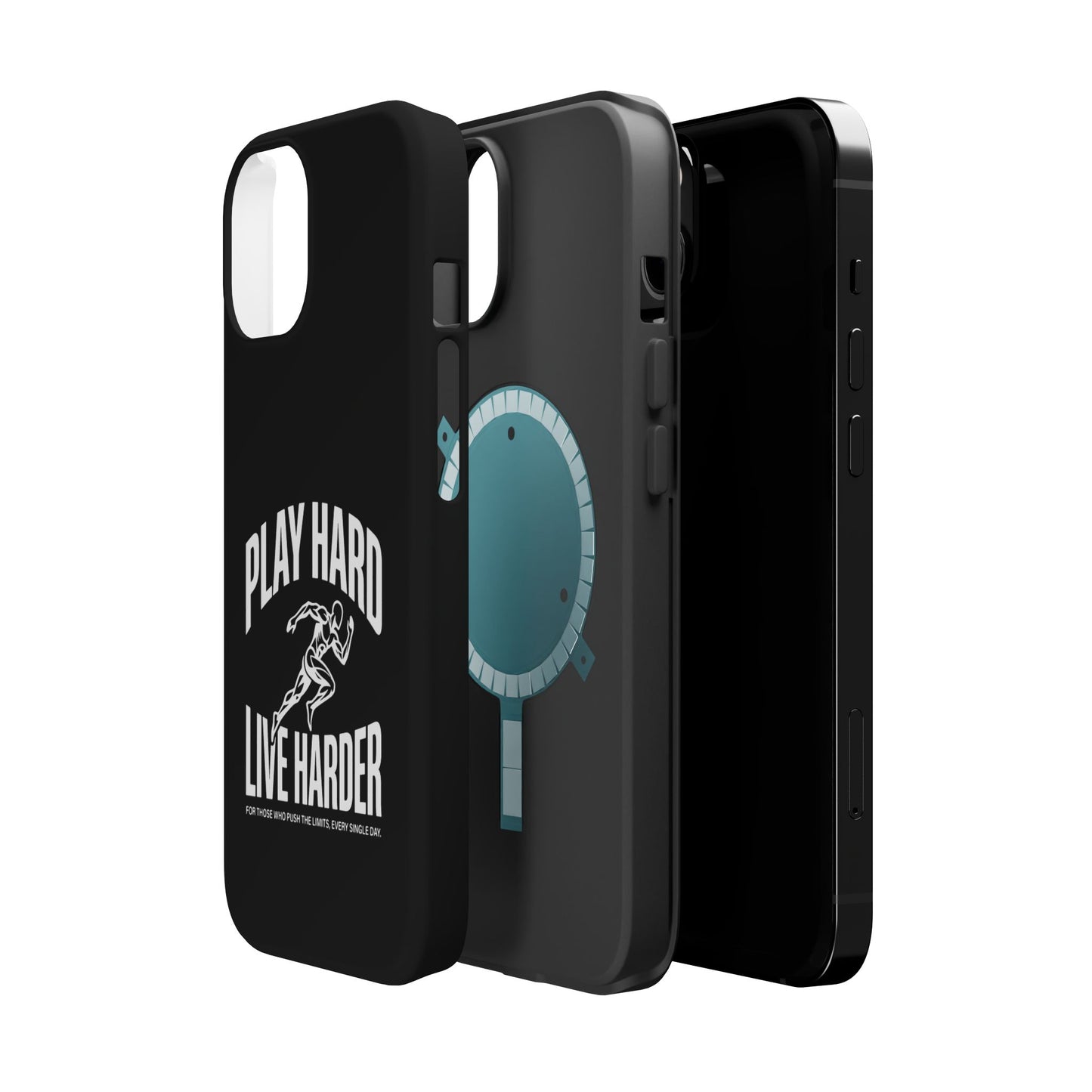 Play Hard / Live Harder - Magnetic Phone Case
