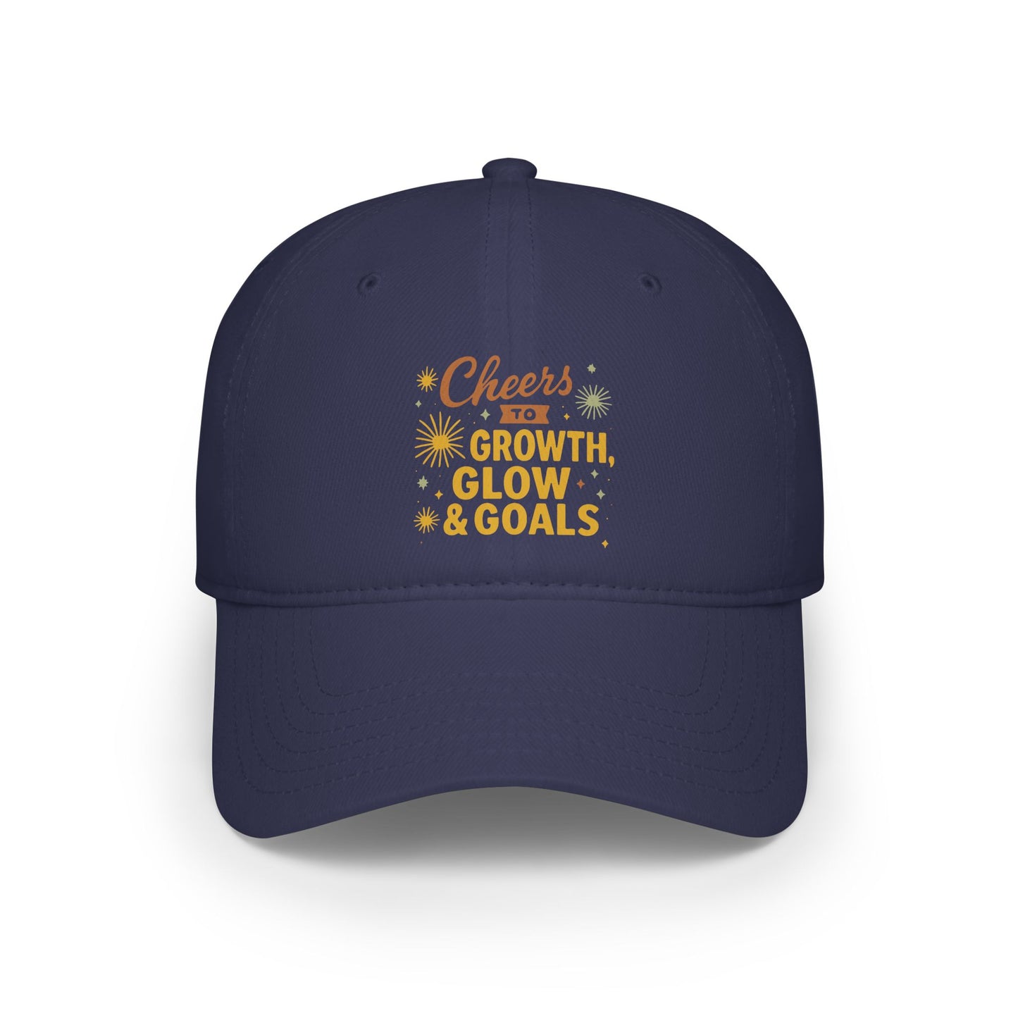 Cheers to Growth, Glow & Goals - Cap