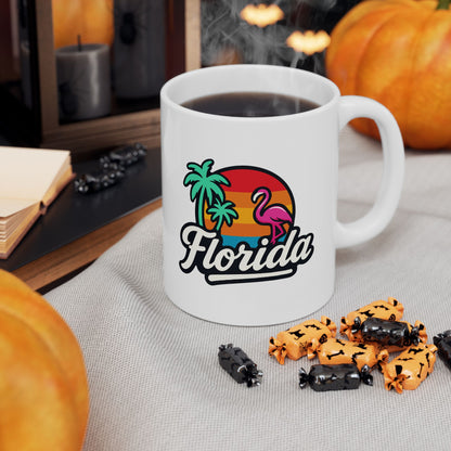 Florida Sunset Palm - Mug