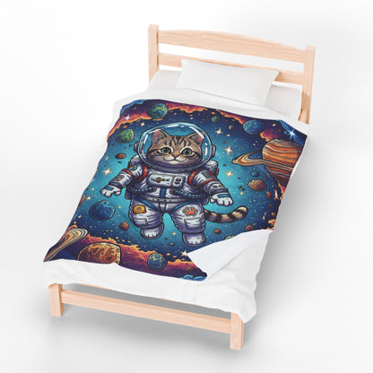 Astronaut Cat - Blanket