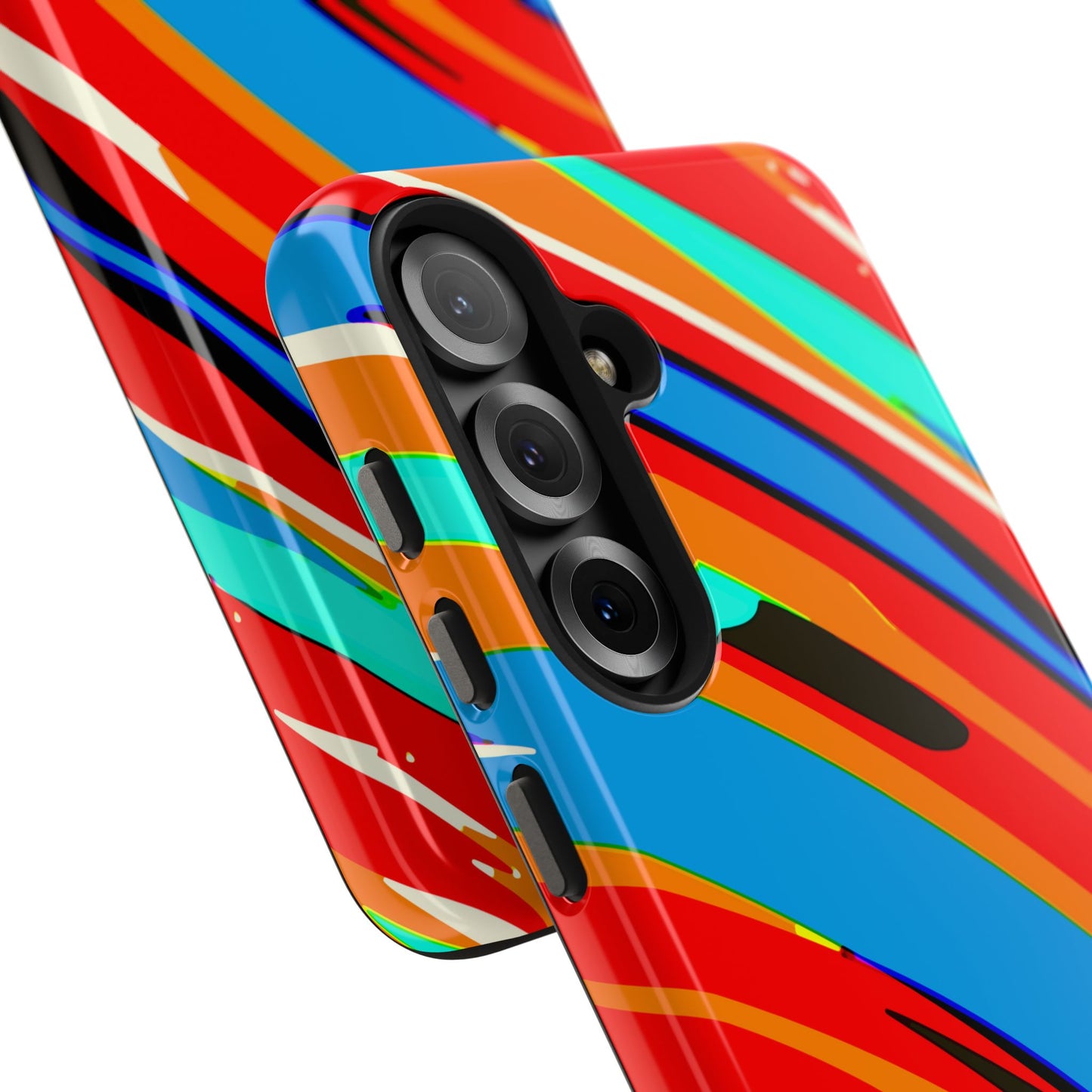 Abstract Rainbow Swirl Arc - Phone Case