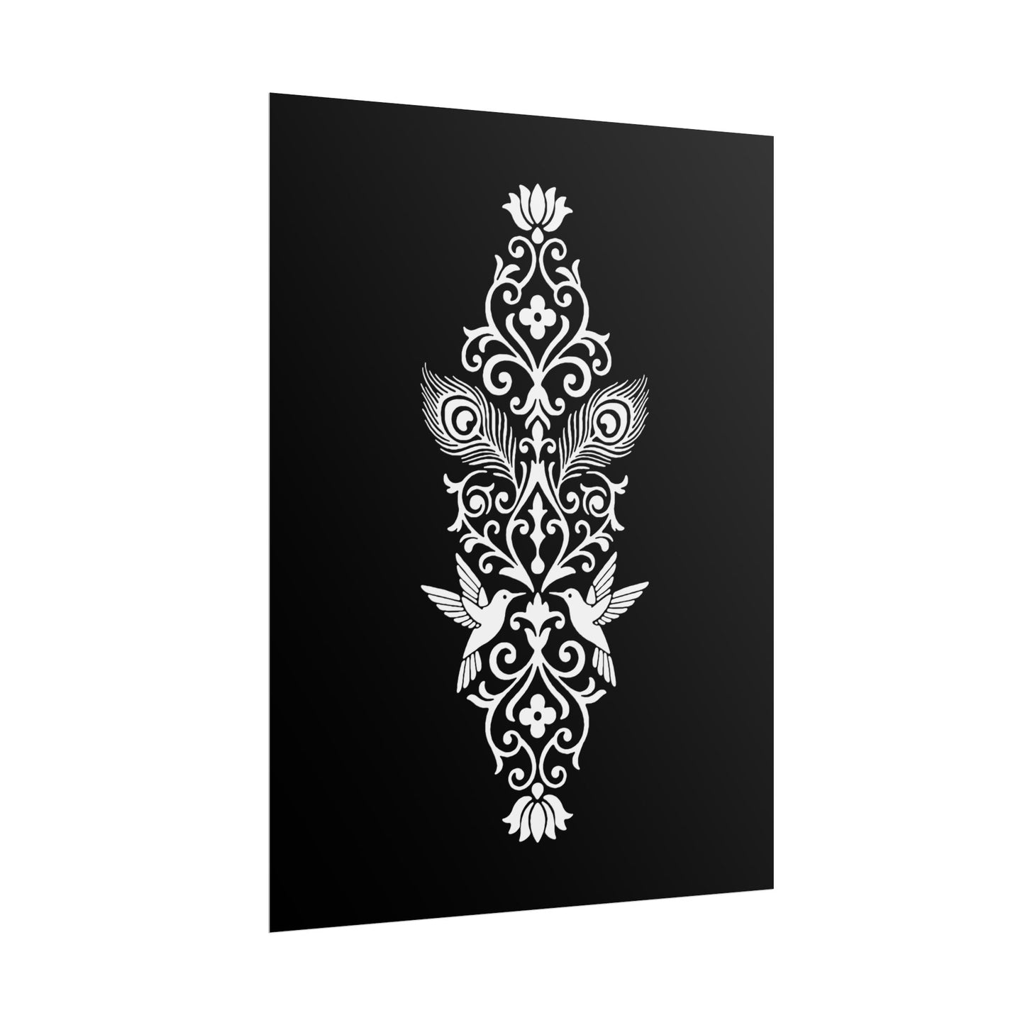 Hummingbird Soulmates - Rolled Poster