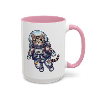 Astronaut Cat - Colorful Mug