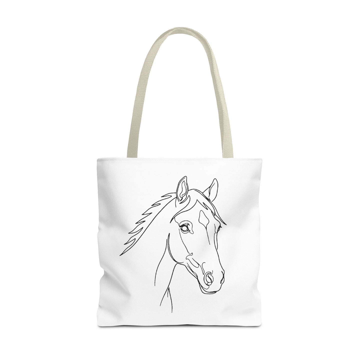 Horse Portrait Sketch - Tote Bag