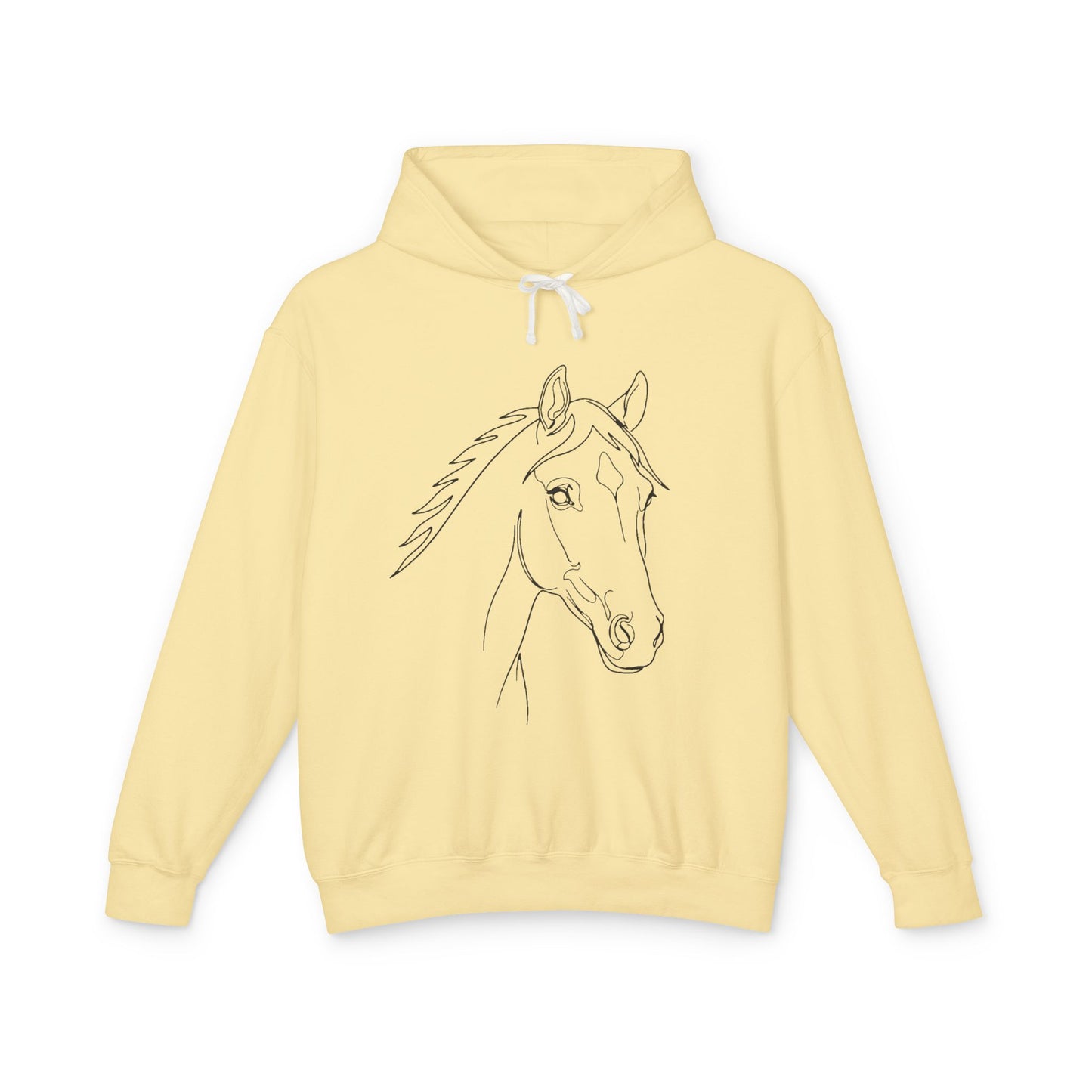 Horse Portrait Sketch - Hoodie