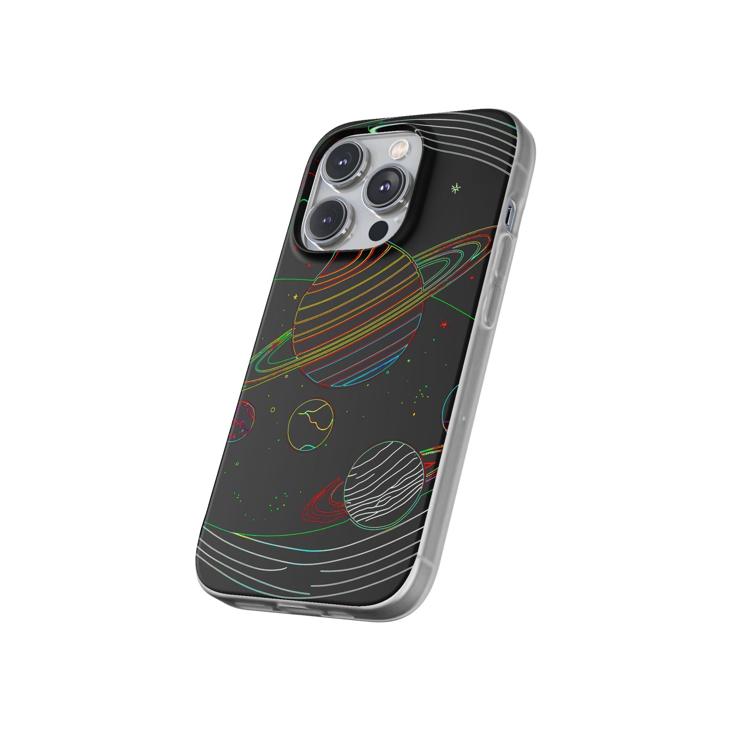 Galaxy-Inspired Flexi Cases, Vibrant Phone Covers, Space-Themed Accessories, Cosmic Gifts for Astronomers, Unique Phone Protectors