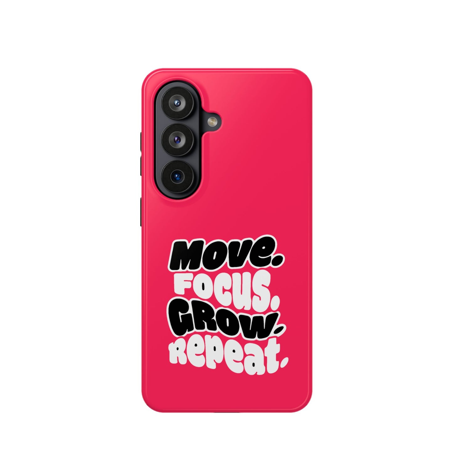 Move. Focus. Grow. Repeat. - Magnetic Phone Case