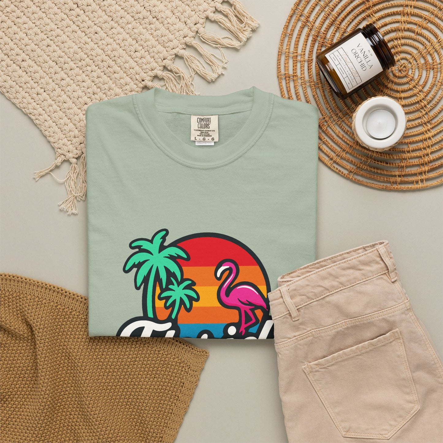 Florida Sunset Palm - T-Shirt