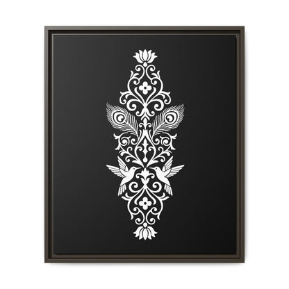 Hummingbird Soulmates - Framed Canvas