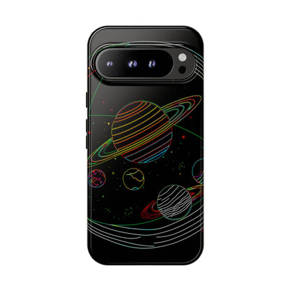 Galactic Tough Phone Case, Starry Space Protection, Unique Gift for Astronomers, Celestial Accessories, Trendy Space Lovers