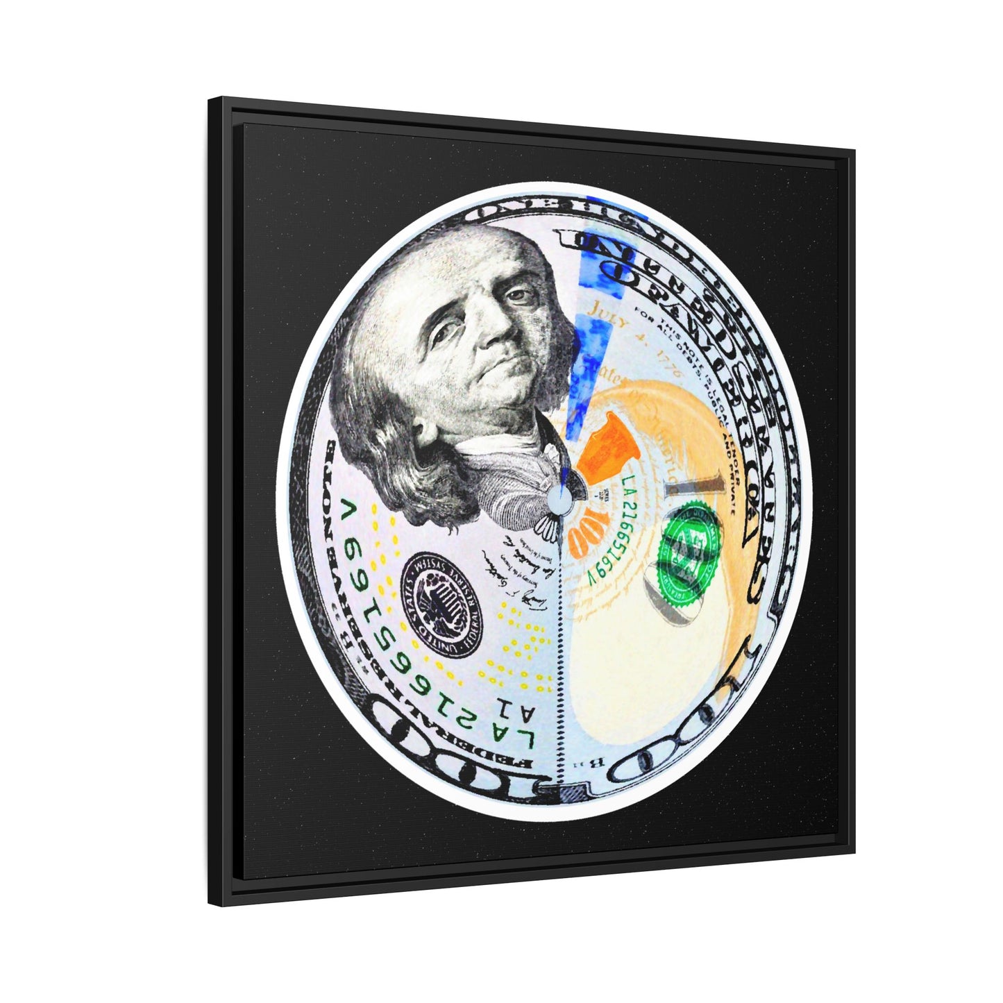 THE MOONEY - Framed Canvas