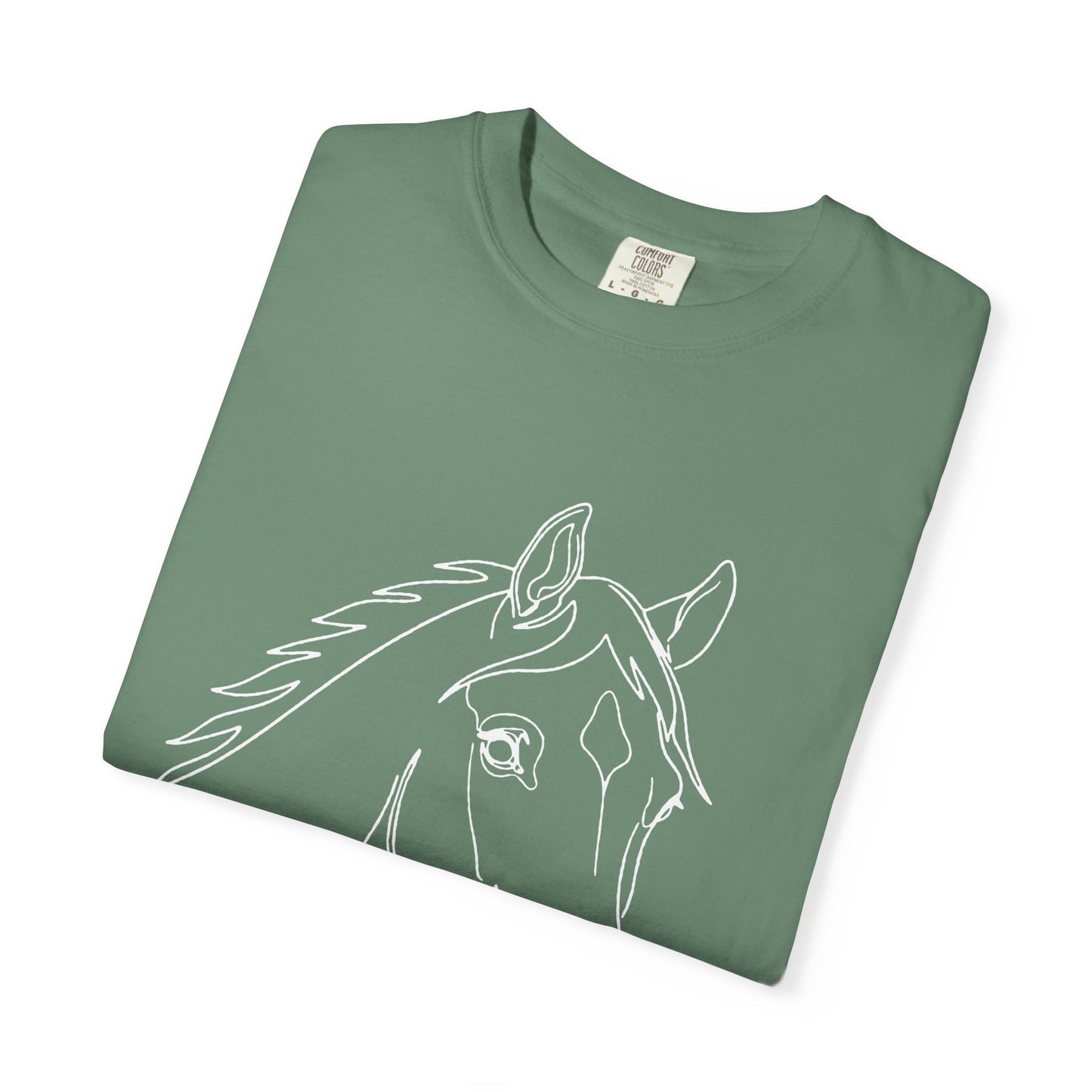 Horse Portrait Sketch - T-Shirt
