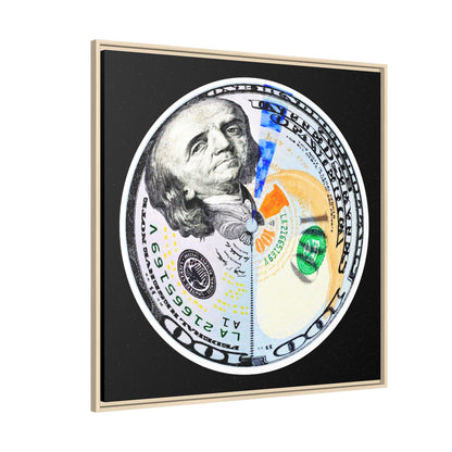 THE MOONEY - Framed Canvas