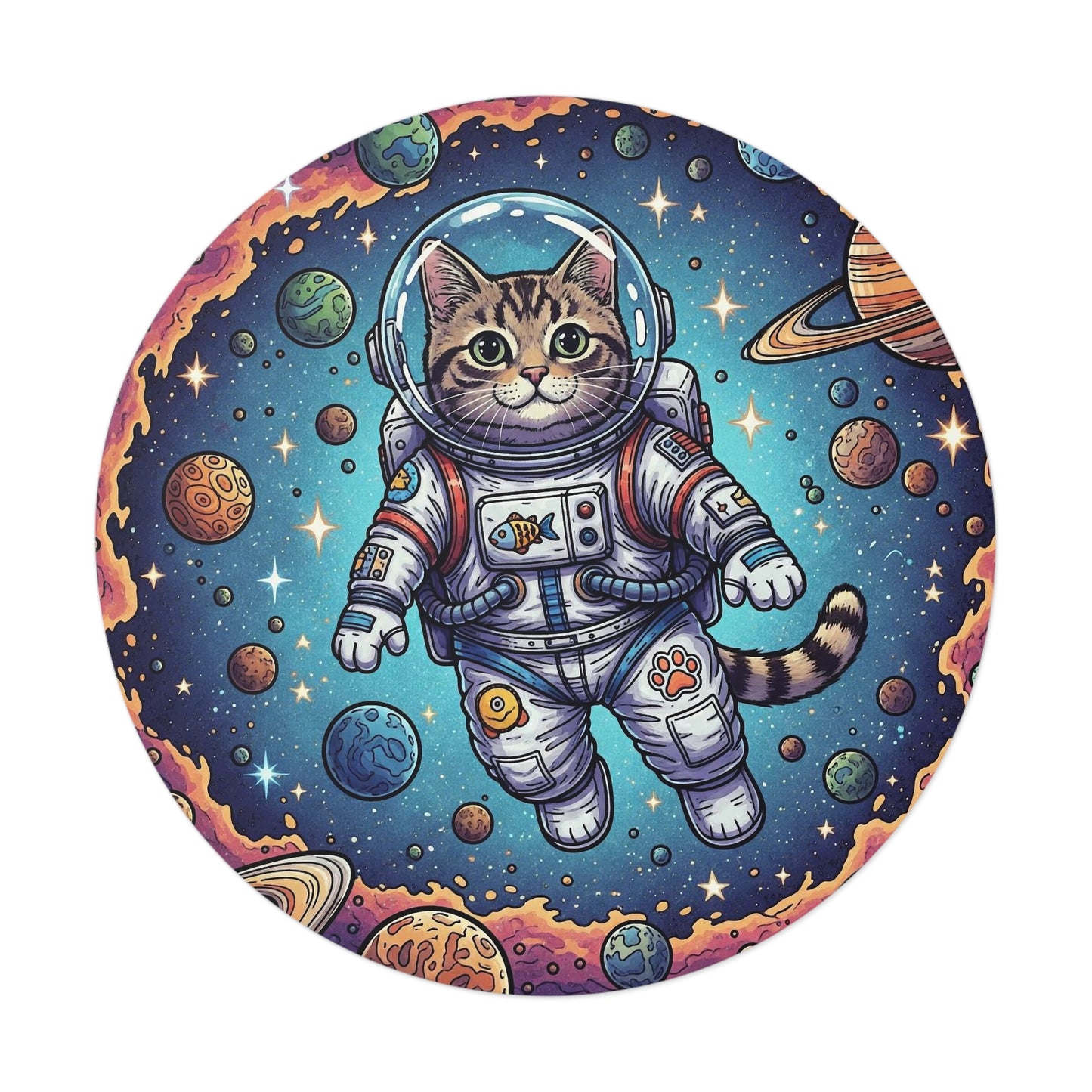 Astronaut Cat - Sticker