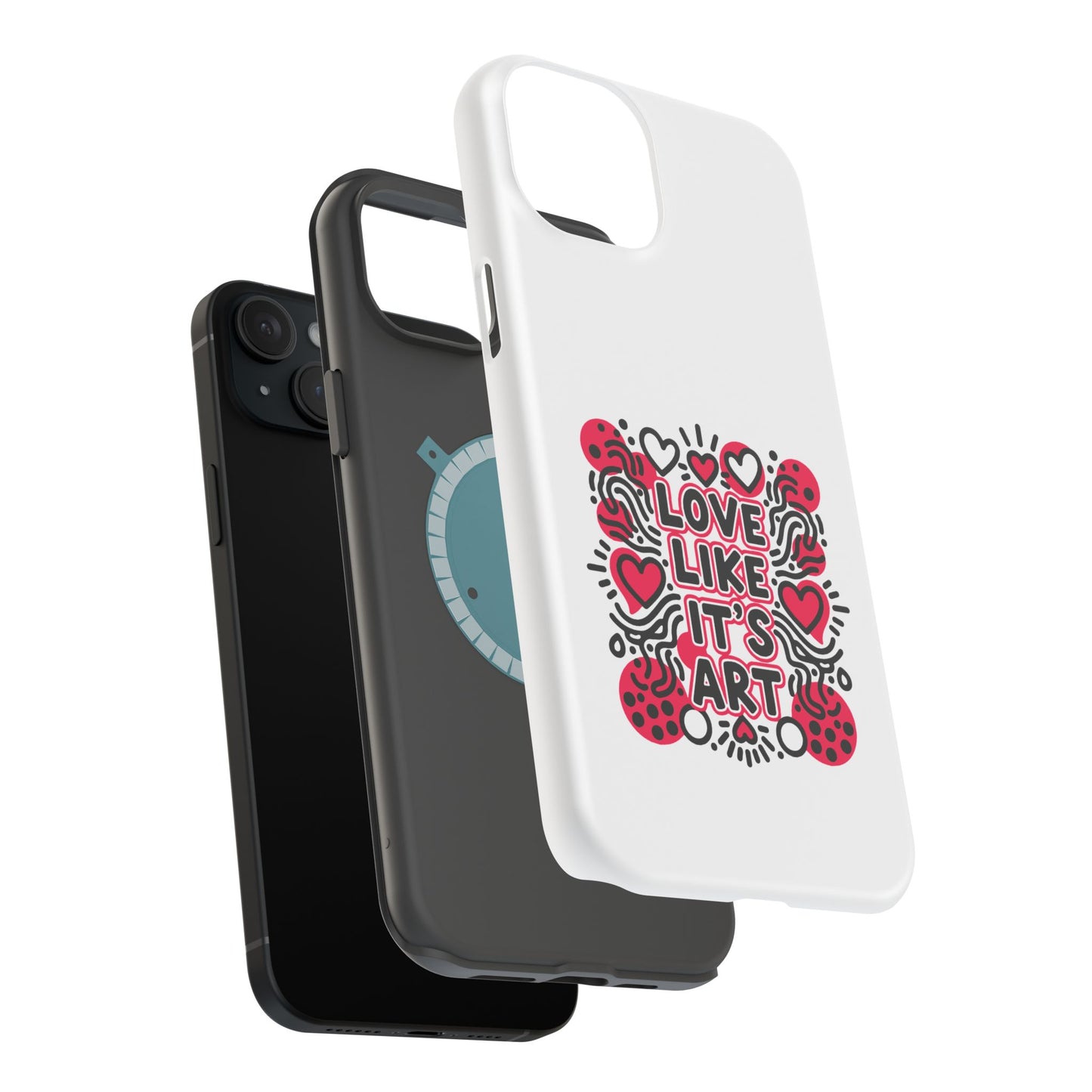 Love Like It's Art - Magnetic Phone Case