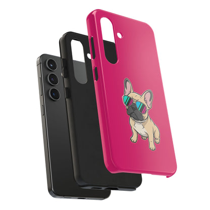 French Bulldog with Sunglasses - Phone Case