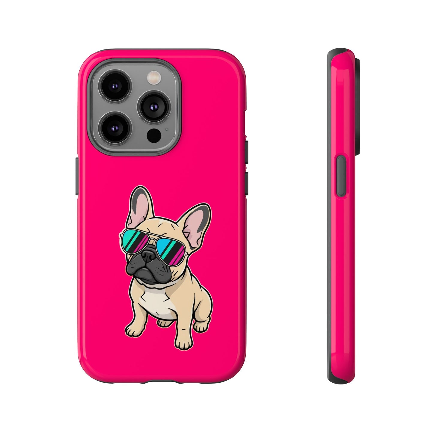 French Bulldog with Sunglasses - Phone Case