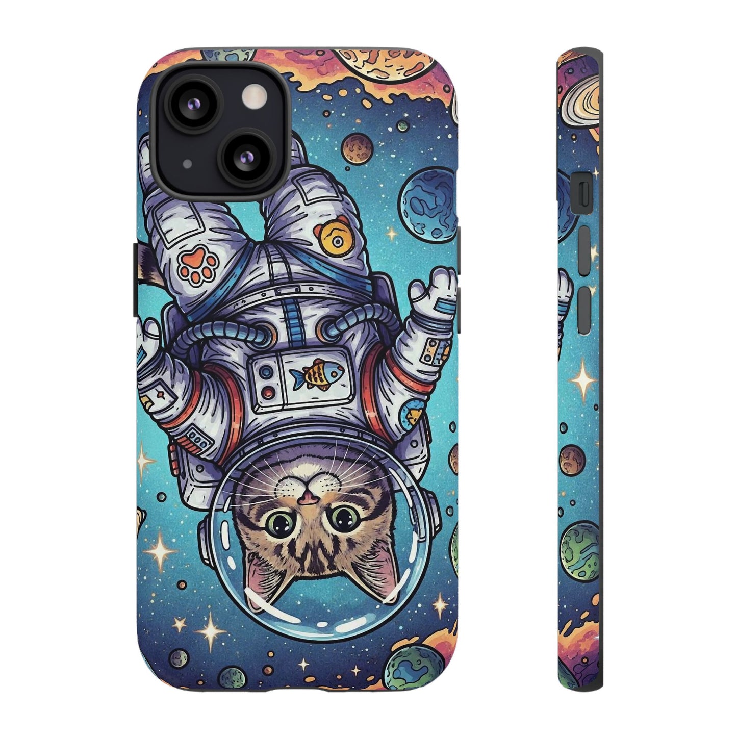 Astronaut Cat - Tough Phone Case