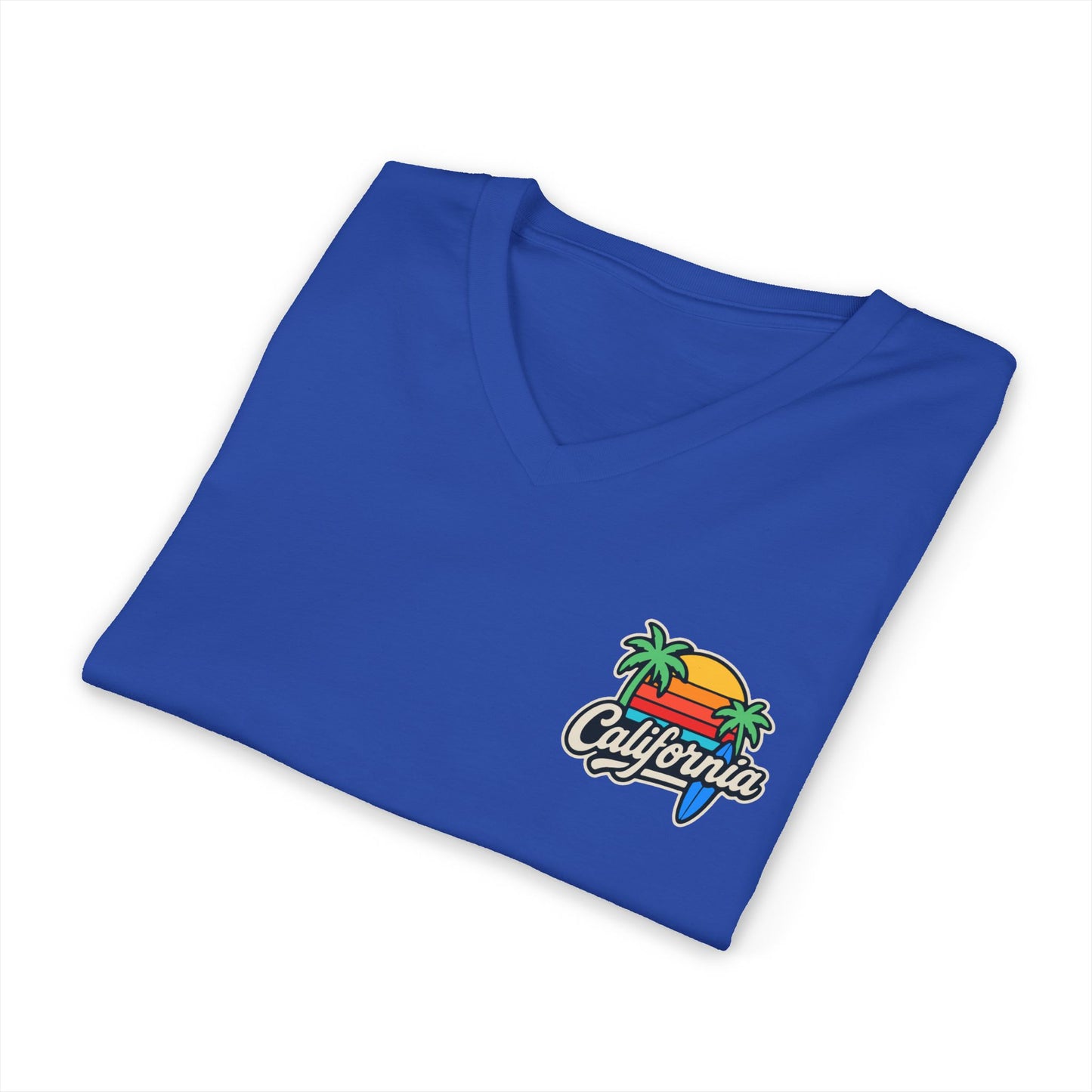 California Surf Vibes - V-Neck Tee
