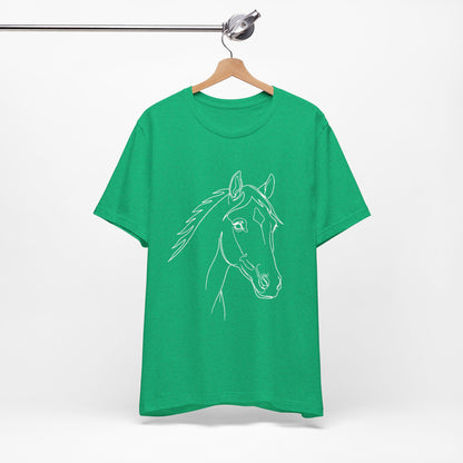 Horse Portrait Sketch - T-Shirt