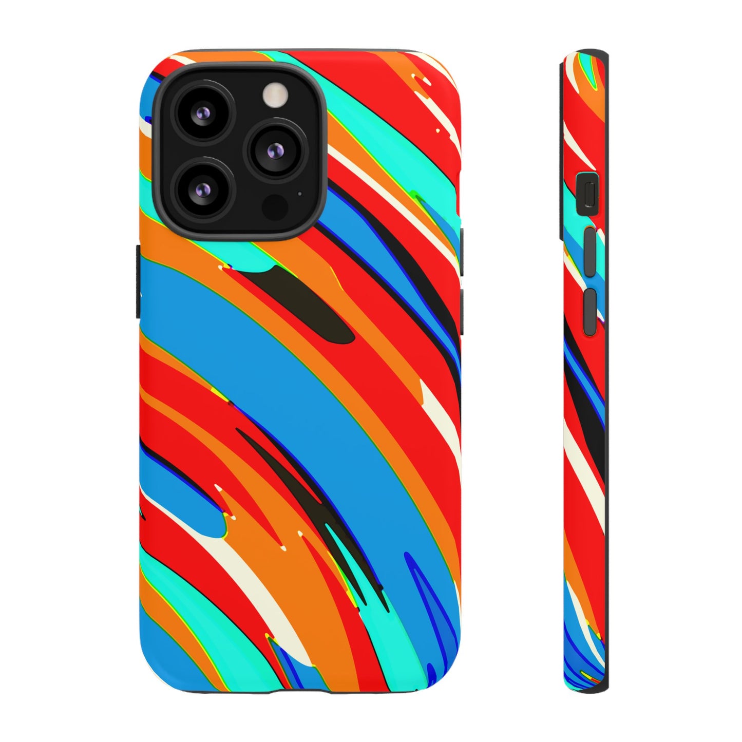Abstract Color Swirl - Phone Case