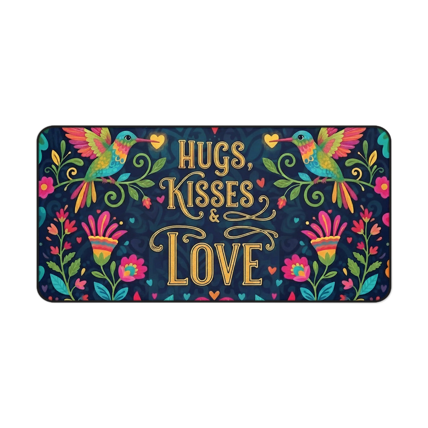 Hugs, Kisses & Love - Desk Mat