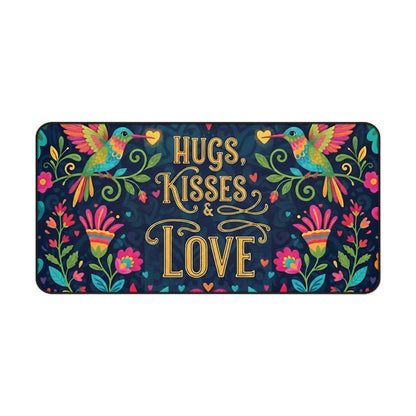 Hugs, Kisses & Love - Desk Mat
