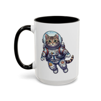 Astronaut Cat - Colorful Mug