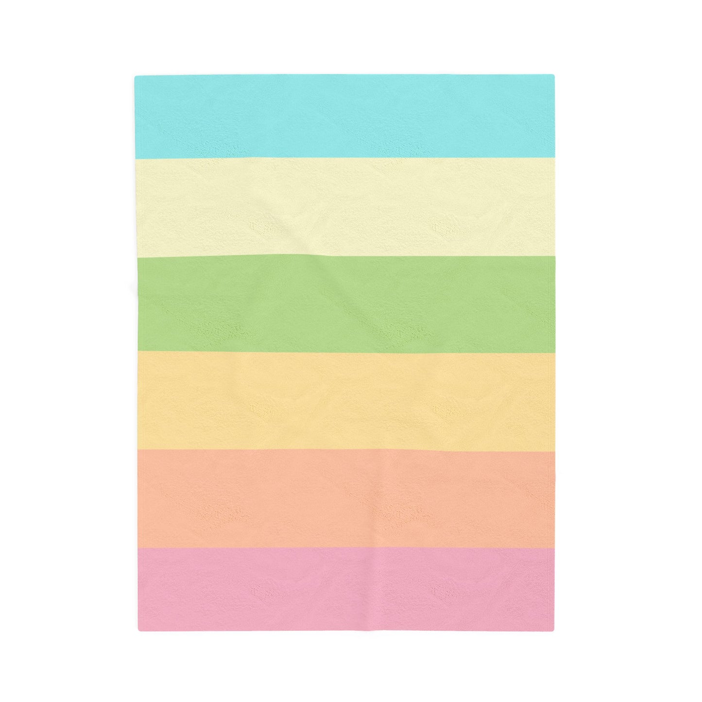 Pastel Stripes - Plush Blanket