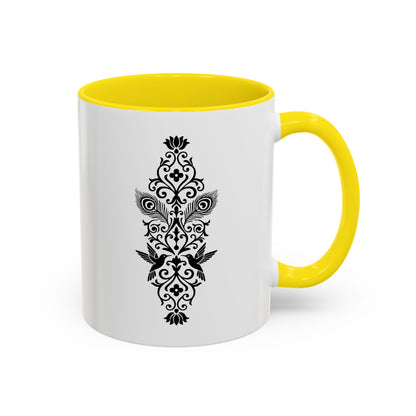 Hummingbird Soulmates - Color Accent Mug