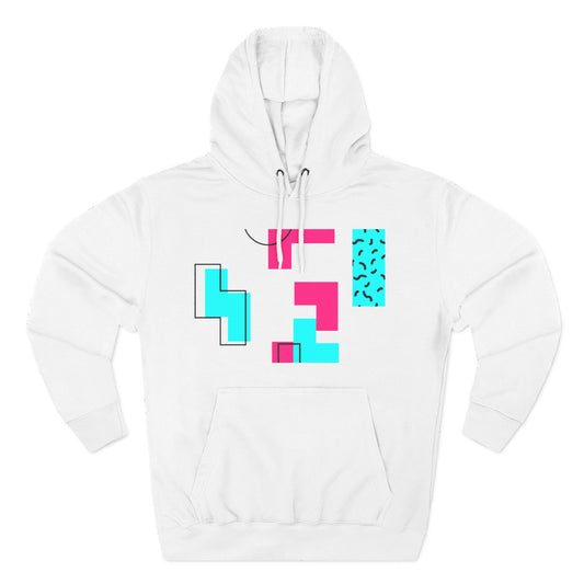 Retro Geometric Vibes - Hoodie