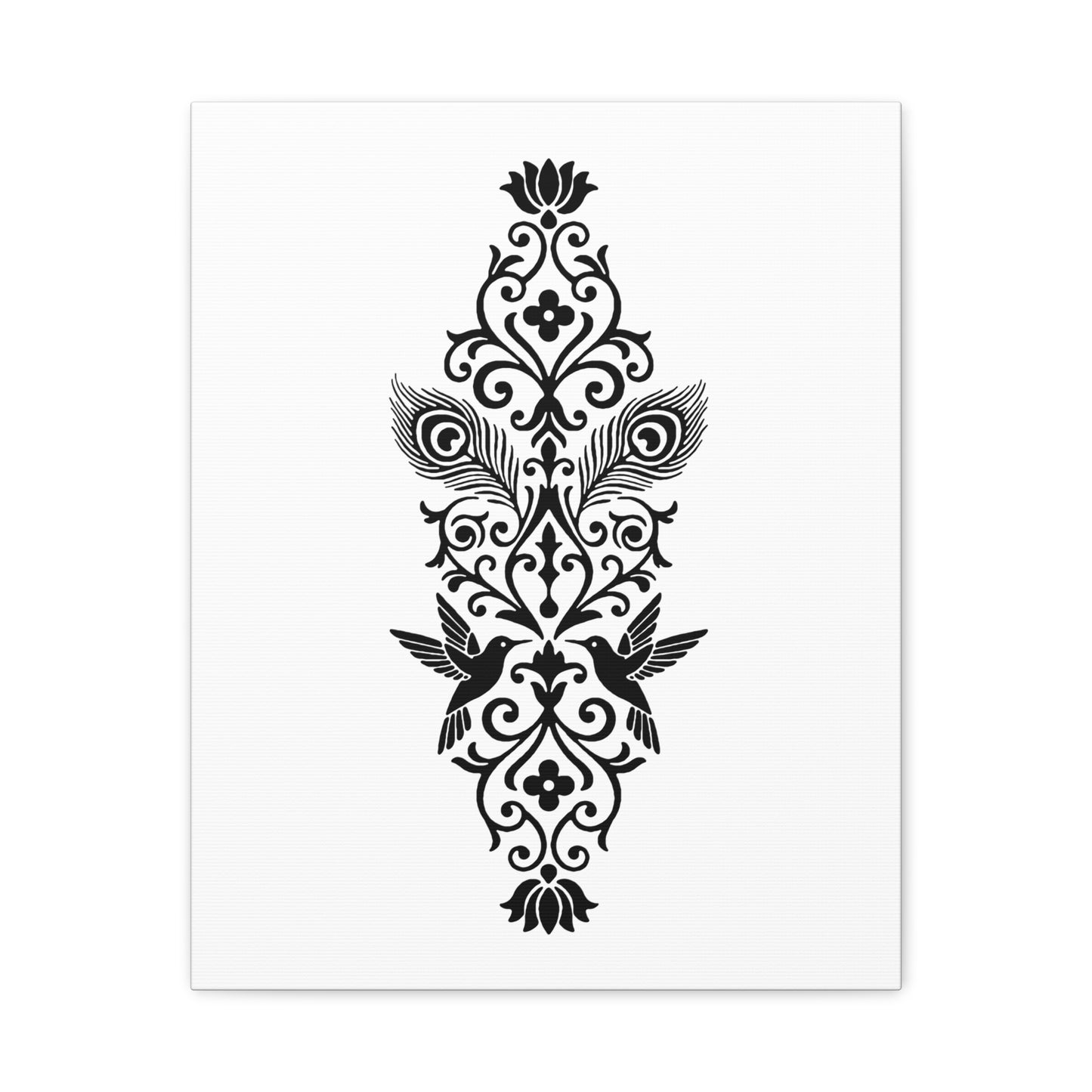 Hummingbird Soulmates - Stretched Canvas