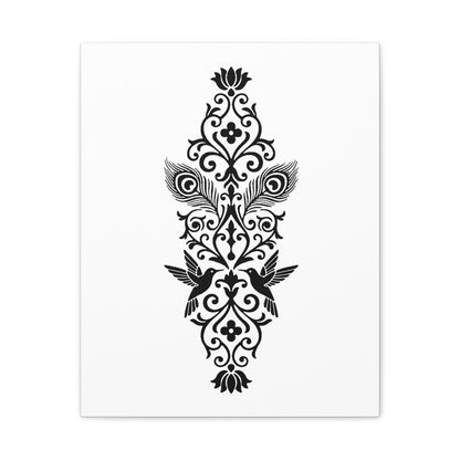 Hummingbird Soulmates - Stretched Canvas