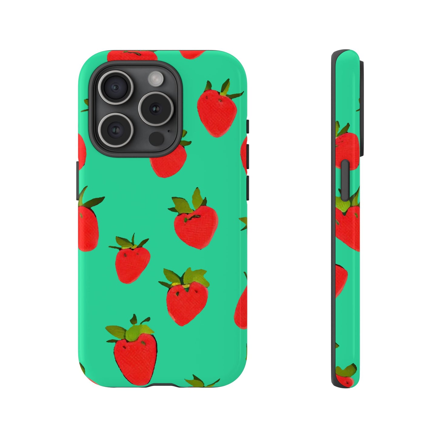 Strawberry Pattern - Phone Case