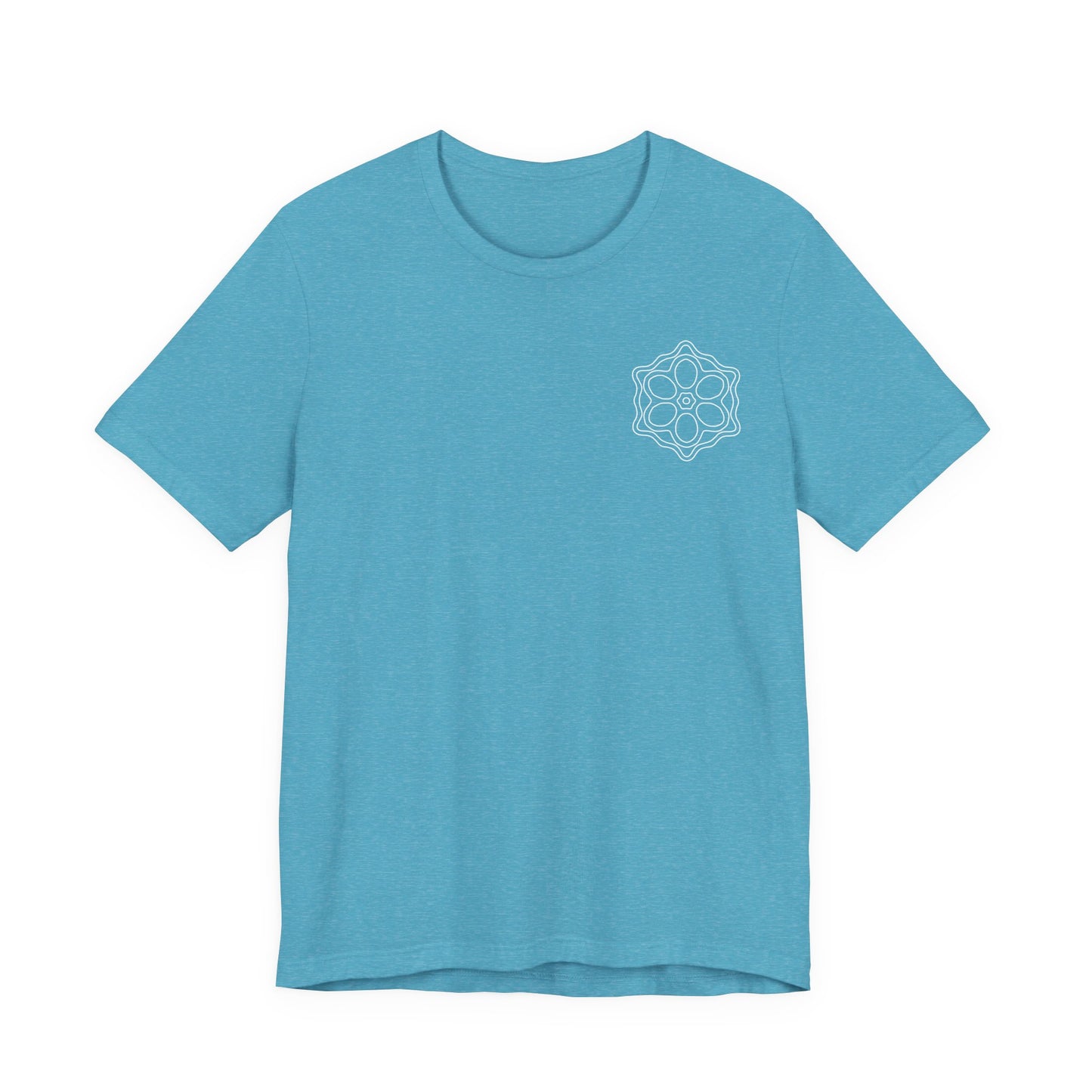 Unisex Boho Mandala Tee, Relaxed Fit Cotton Shirt, Perfect for Yoga Lovers, Meditation, Gift for Her, Vacation Wear, Everyday Comfort