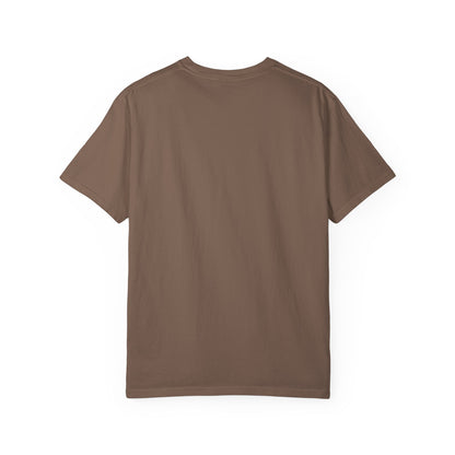 Garment-Dyed Inspirational "Brew-tiful Mornings" T-shirt, Casual Tee, Unisex Shirt, Motivational Top, Soft Cotton T-Shirt, Everyday Wear