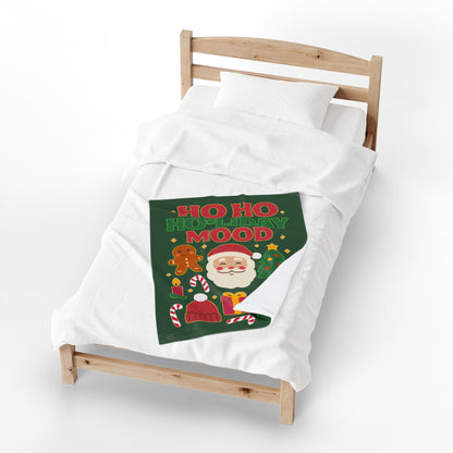 Ho Ho Ho-liday Mood - Plush Blanket