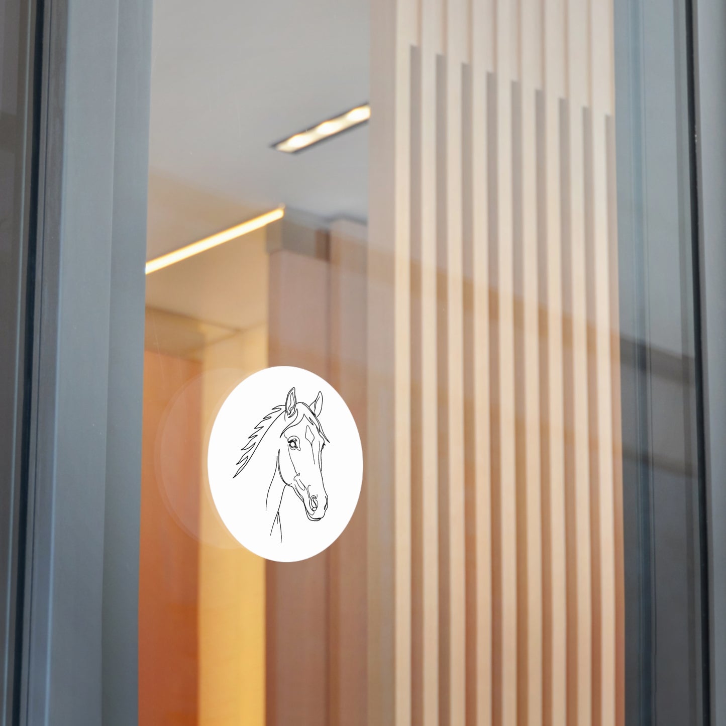 Horse Portrait Sketch - Sticker