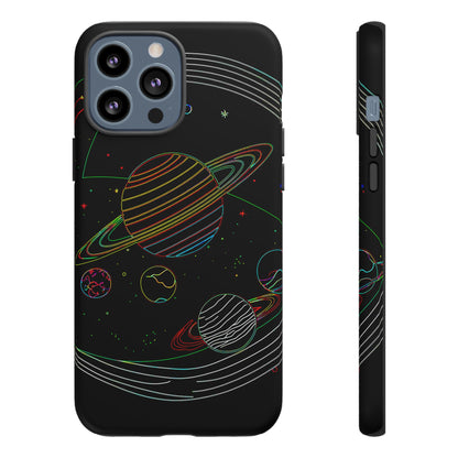 Galactic Tough Phone Case, Starry Space Protection, Unique Gift for Astronomers, Celestial Accessories, Trendy Space Lovers