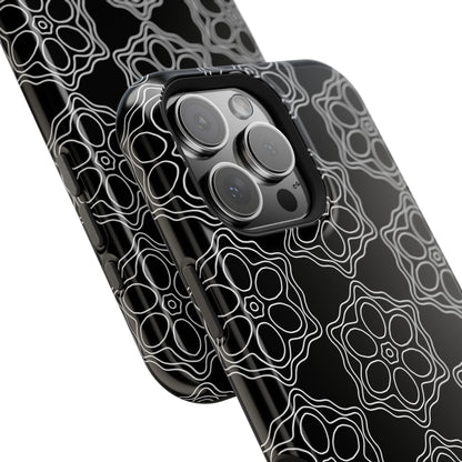 Geometric Sacred Flower - Magnetic Phone Case