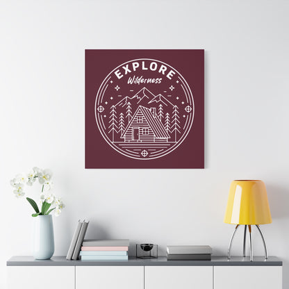 Explore Wilderness - Canvas