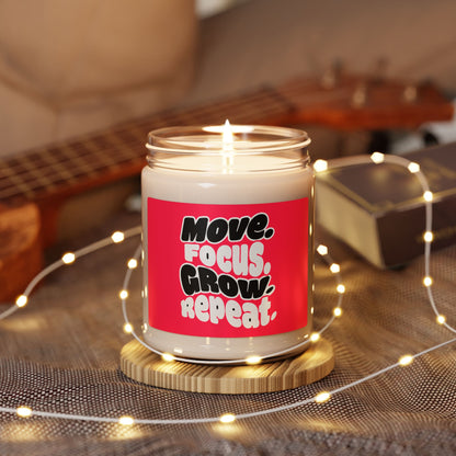 Move. Focus. Grow. Repeat. - Scented Candle