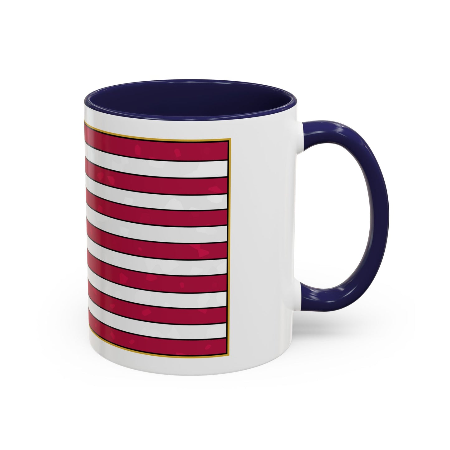 New Glory American Flag (Gold Edge Edition) - Color Accent Mug