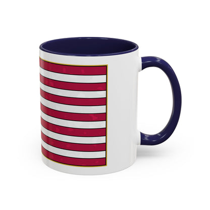 New Glory American Flag (Gold Edge Edition) - Color Accent Mug