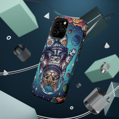 Astronaut Cat - Magnetic Phone Case