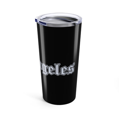 Stylish Stainless Steel Travel Mug with 'Los Angeles' Design, Perfect for Coffee Lovers, Gifts for Travelers, Road Trips, and Everyday Use - Silver Edition