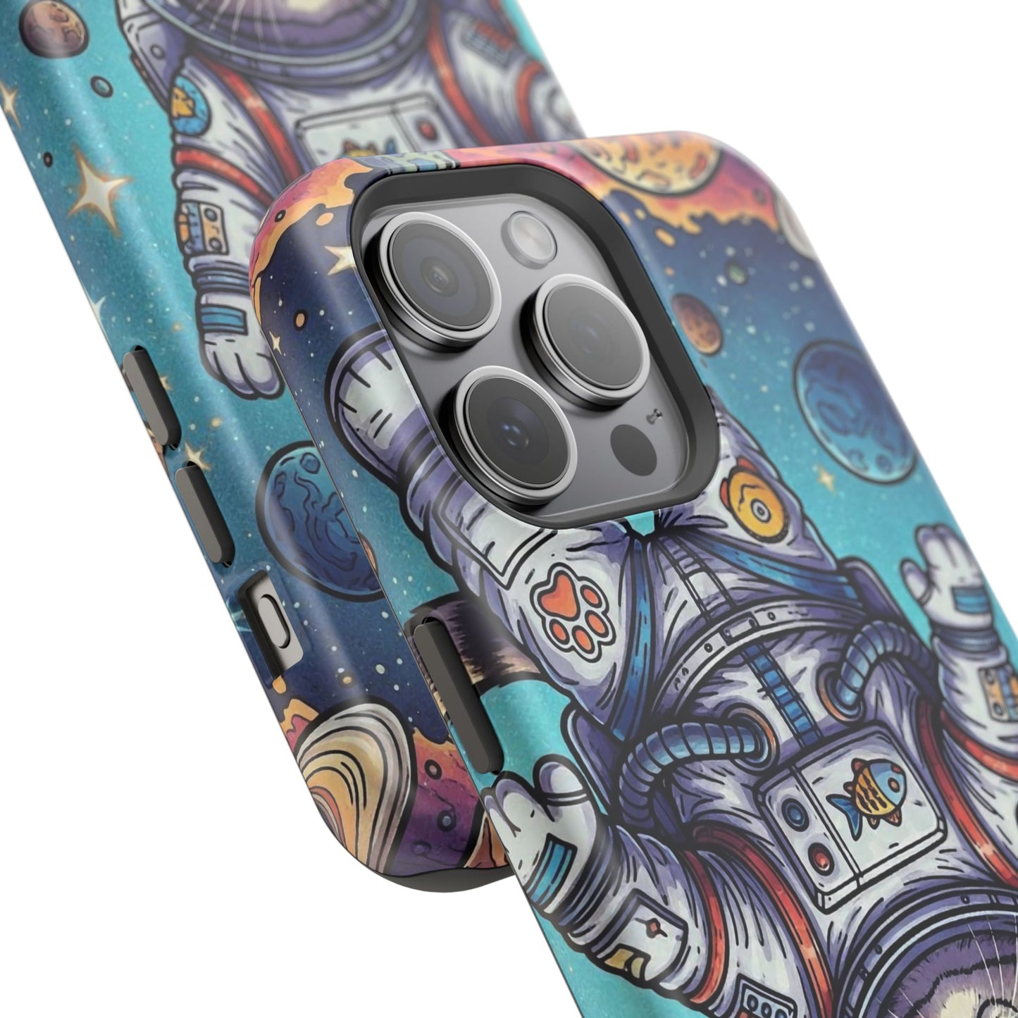 Astronaut Cat - Magnetic Phone Case