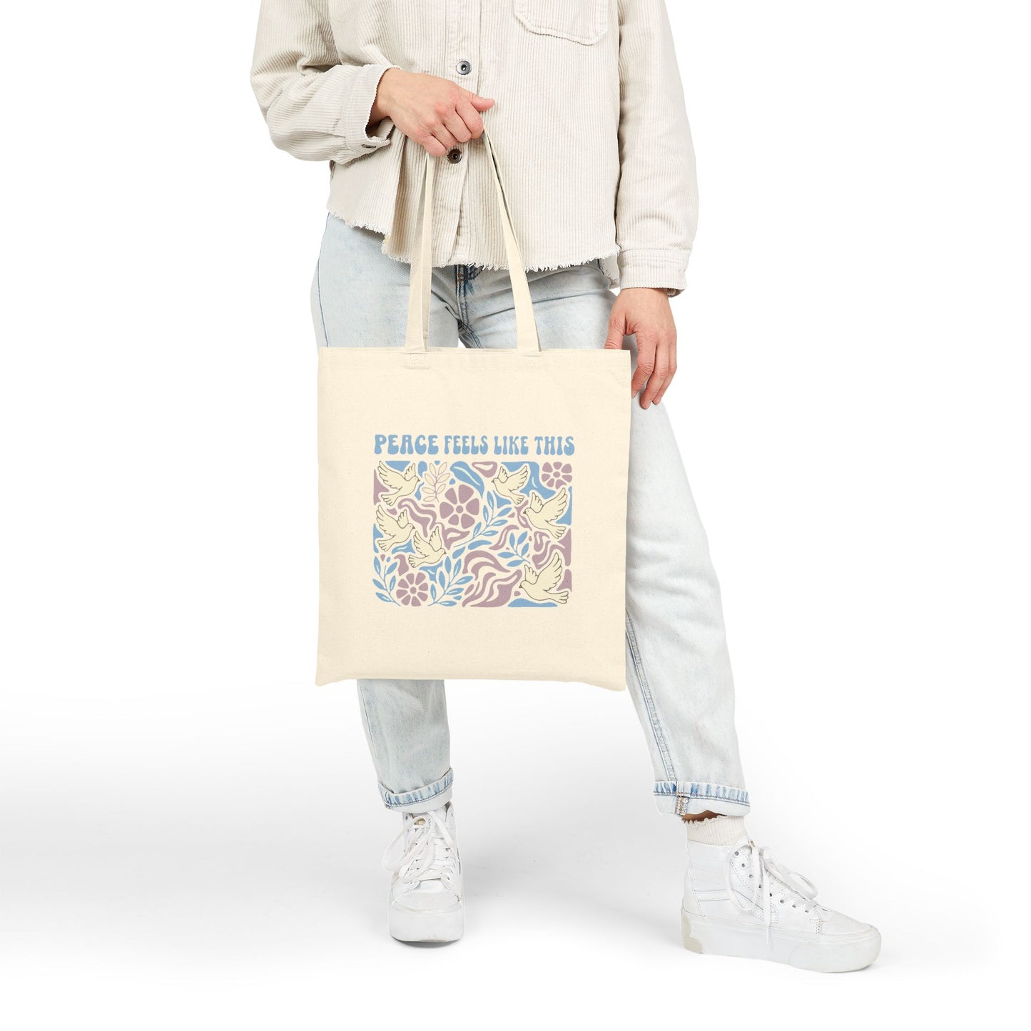 Peace Feels Like This - Tote Bag