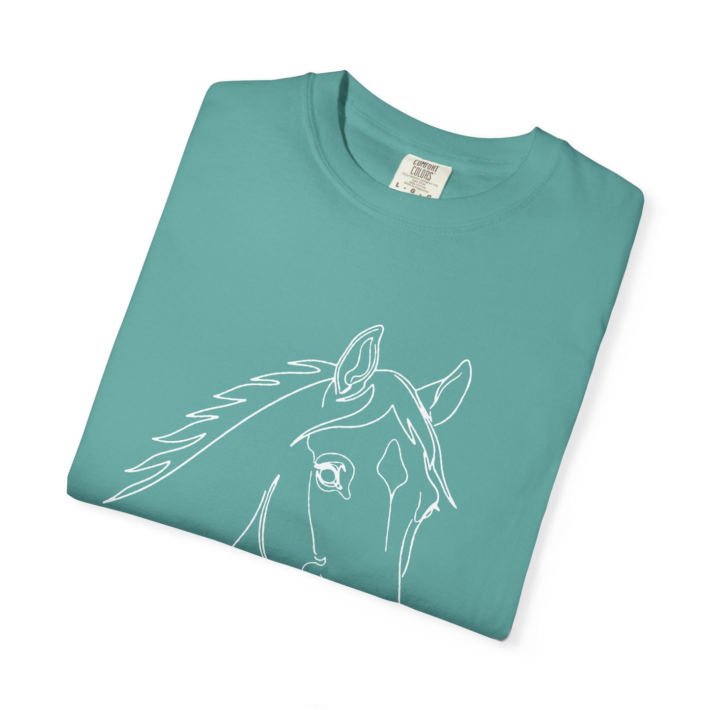 Horse Portrait Sketch - T‑Shirt